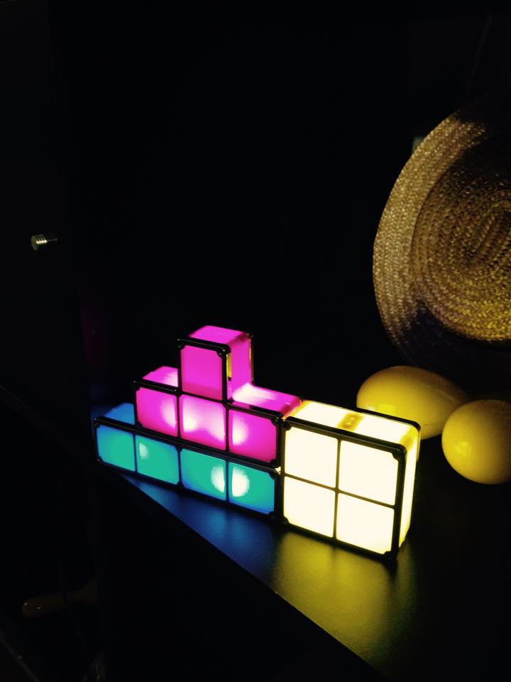 Tetris - Lampe Blocs Lumineux