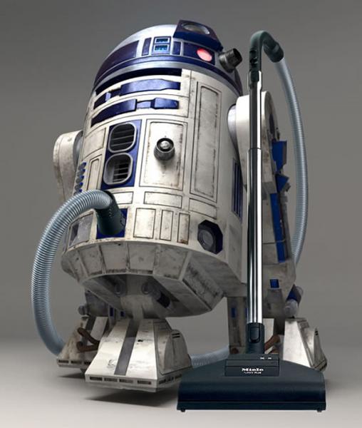 L'aspirateur R2-D2