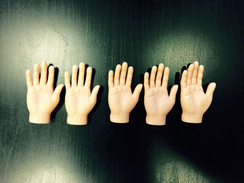 Le test des mains pour doigts