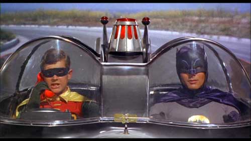 La batmobile de la série des années 60