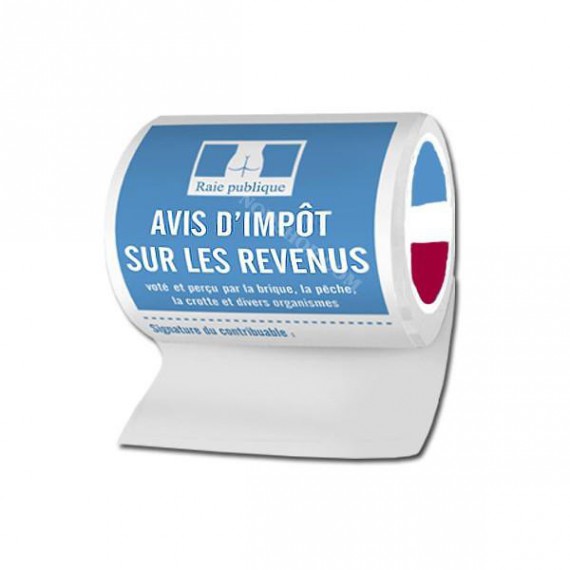 Papier toilette impôts