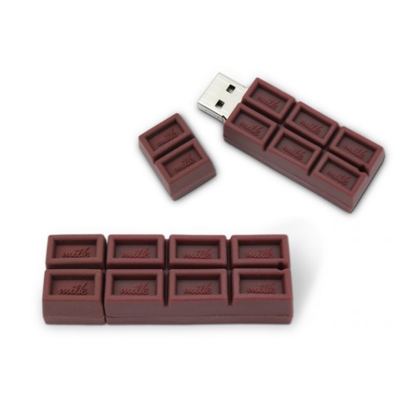 Clé USB chocolat