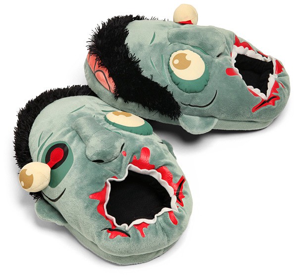 chaussons zombies