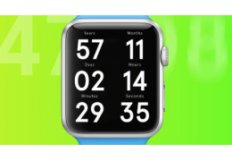 L'Apple Watch vous dit combien de jours il vous reste à vivre avec l'application The Life Clock