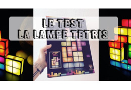 J'ai testé... La lampe Tetris blocs lumineux personnalisables