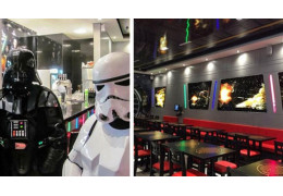 Jedi’s Burger and Grill, le tout premier resto' Star Wars a ouvert aujourd'hui !! Qui veut un burger Stormtrooper ?