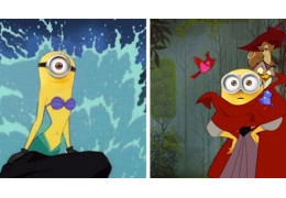 Quand les Minions remplacent nos princesses Disney préférées dans des illustrations hilarantes !