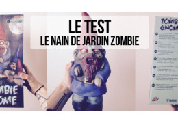 J'ai testé... Le nain de jardin zombie !