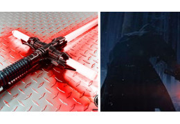 Le sabre laser de Kylo Ren, épisode 7 de Star Wars est en vente ! Pour tester son efficacité