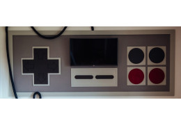 Rétro-geek : Une salle de jeux NES !